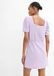 Shirtkleid aus strukturiertem Crêpe, bonprix