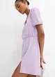 Shirtkleid aus strukturiertem Crêpe, bonprix