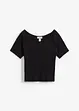 T-shirt ajusté 100% coton, bonprix