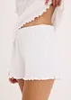 Pyjashort en jersey pointelle, bonprix