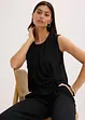Blouse sans manches nouée sur le côté, bonprix