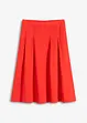 Jupe plissée en viscose mélangée, bonprix