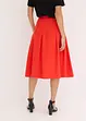 Jupe plissée en viscose mélangée, bonprix