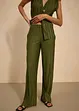 Jersey-Hose mit Plissee, bonprix