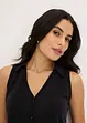 Top col polo en maille piquée viscose, bonprix