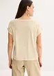 T-shirt en coton avec application de rivets, bonprix