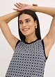 Top au motif minimaliste, bonprix