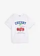 T-shirt 100% coton, imprimé, bonprix