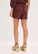 Short en lin mélangé, bonprix
