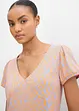 Robe fluide en jersey viscose extensible, bonprix