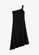 Robe en jersey coton à base asymétrique et nœud sur l'épaule, bonprix