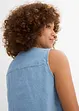 Blouse sans manches en jean, bonprix