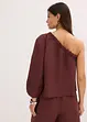 Blouse asymétrique en lin mélangé, bonprix