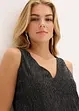 Cropped Top mit tiefem Ausschnitt, bonprix