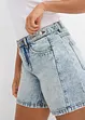 Short en jean taille mi-haute, peu extensible, bonprix