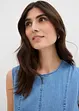 Robe en denim coton extensible, bonprix