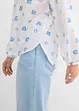Chemisier oversize 100 % coton, bonprix
