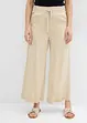 Pantalon 7/8 en Tencel à taille élastiquée, bonprix