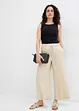 Pantalon 7/8 en Tencel à taille élastiquée, bonprix