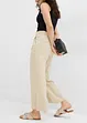 Pantalon 7/8 en Tencel à taille élastiquée, bonprix