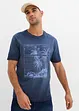T-shirt aspect délavé en coton, bonprix