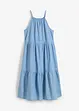 Robe en jean en coton fluide, bonprix