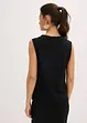 Gerippte Weste in Strickoptik, bonprix