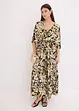 Robe longue en viscose fluide avec application de sequins, bonprix