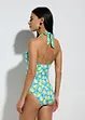 Maillot 1 pièce sculptant à dos nu, maintien modéré, bonprix