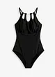 Maillot 1 pièce sculptant, maintien modéré, bonprix