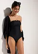 Maillot 1 pièce sculptant, maintien léger, bonprix