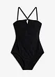 Maillot 1 pièce sculptant, maintien léger, bonprix