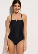 Maillot 1 pièce sculptant, maintien léger, bonprix