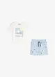 T-Shirt und kurze Hose aus Bio Baumwolle (2-tlg.Set), bonprix