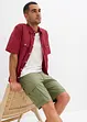 Lot de 2 bermudas cargo extensibles, regular, bonprix