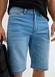 Lot de 2 bermudas en molleton effet jean, slim, bonprix