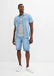 Lot de 2 bermudas loose en denim léger 100% coton, bonprix