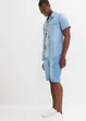 Lot de 2 bermudas loose en denim léger 100% coton, bonprix