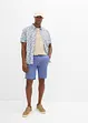Stretch-Bermuda mit Gürtel, Regular Fit, bonprix