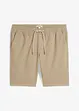 Bermuda 100% coton à taille élastiquée, Regular, bonprix