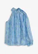 One-Shoulder Chiffonbluse, bonprix