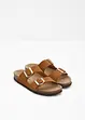 Mules en cuir, bonprix