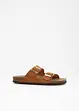 Mules en cuir, bonprix