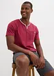 T-shirt col tunisien, 100% coton, bonprix