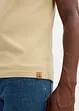 T-shirt col tunisien, 100% coton, bonprix