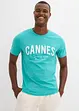 Lot de 2 T-shirts 100% coton, bonprix