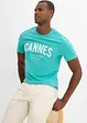 Lot de 2 T-shirts 100% coton, bonprix