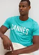 Lot de 2 T-shirts 100% coton, bonprix