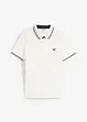 Polo en maille piquée, 100% coton, bonprix