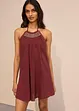 Robe à bretelles, effet froissé, bonprix